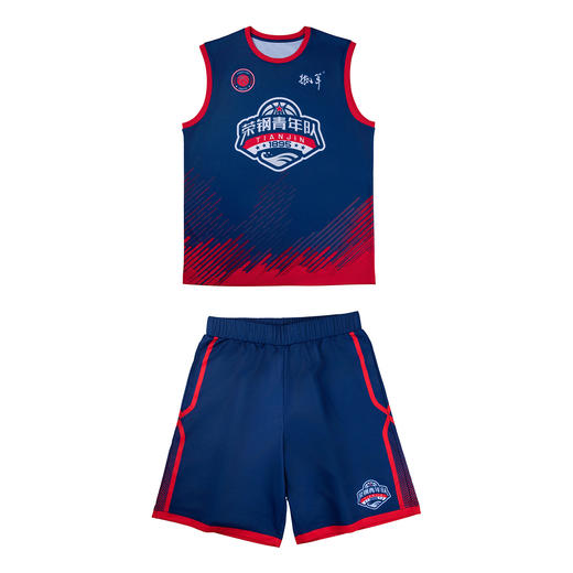 天津男篮抵羊联名款篮球服套装 商品图2
