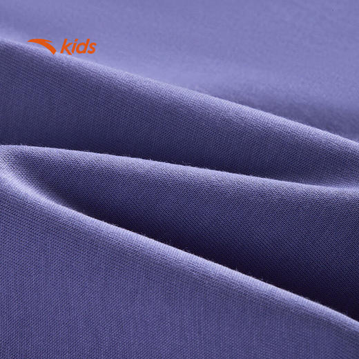 安踏儿童短袖T恤男小童户外系列运动透气针织短袖衫352539107 商品图4