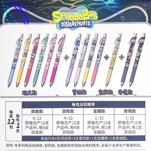 【春上新】8楼 乐高 海绵宝宝中性笔-妙想版 第2弹 吊牌价10元 商品图2