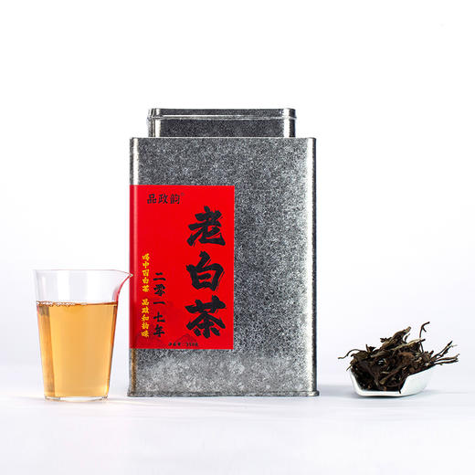 品政韵（原添寿白茶）丨2017年老白茶 寿眉 政和白茶 一级 250g 罐装 商品图5