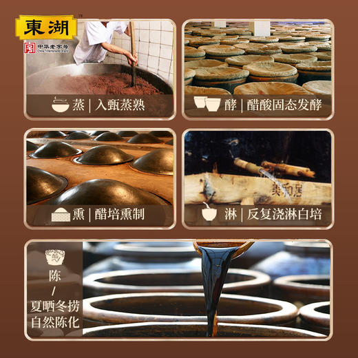 东湖老醋 8瓶桌上瓶礼盒 160ml*8瓶 商品图2