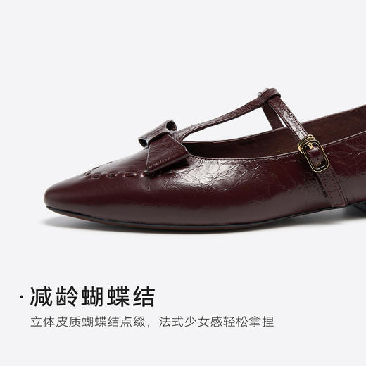 星期六复古樱桃镂空玛丽珍SSD3111191 商品图7