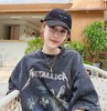 点此购买 METALLICA夏季男女款摇滚乐队限定复古水洗做旧破坏高街短袖T恤 md 321793 商品缩略图5