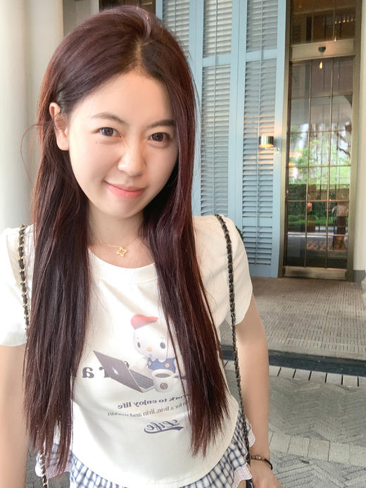 【129元任选2件】现货秒杀！猫猫印花拼接短袖 商品图10