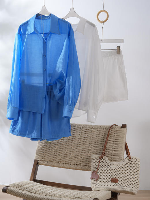 冰雪肌理感天丝醋酸防晒套装 商品图1