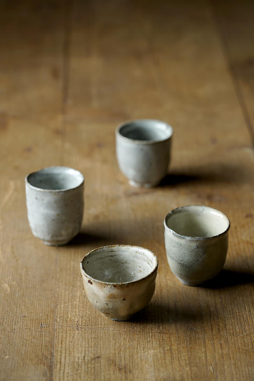 尾形笃45荒山粉引｜小筒杯 商品图0