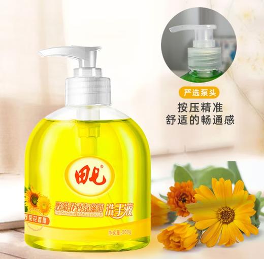 【清仓】田七野菊花芦荟香氛洗手液滋润温和护手甘油保湿配方老国货儿童适用 野菊花洗手液500G 商品图2