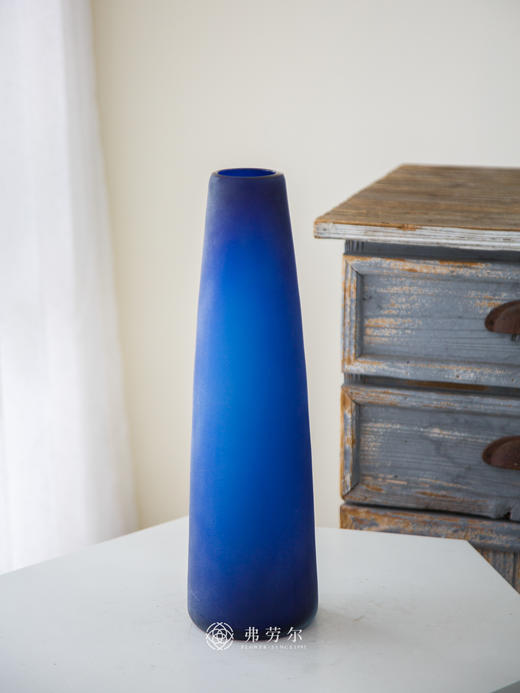 磨砂花瓶蓝 商品图2
