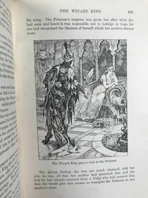 1894年 安德鲁·朗格《黄色童话书》 数十幅精美插图 漆布精装32开 商品图10