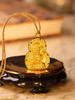 鹿鸣中式｜尊上虚空藏菩萨摩诃萨足金牌 古法手工黄金生肖牛虎足金吊坠项链 商品缩略图2