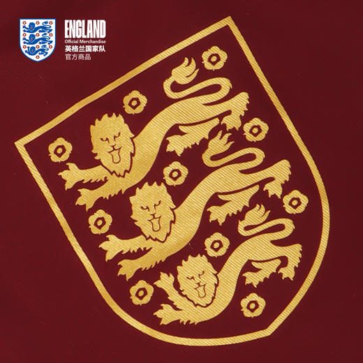【官方正版】英格兰国家队 | 复古帆布包红色潮流单肩背包 商品图2