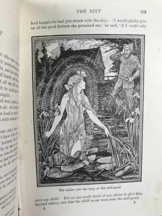 1894年 安德鲁·朗格《黄色童话书》 数十幅精美插图 漆布精装32开 商品图9