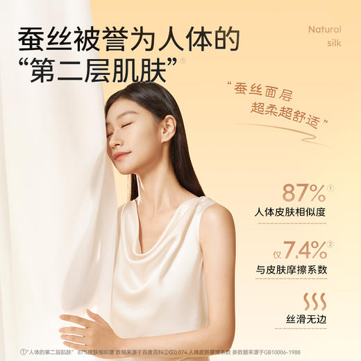 【满100享66折】凸凸棉蚕丝系列柔感奢护夜用290mm*6片（单拍不发货） 商品图1