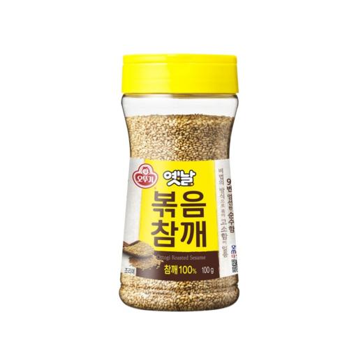 韩国不倒翁即食优质熟白芝麻100g 商品图0