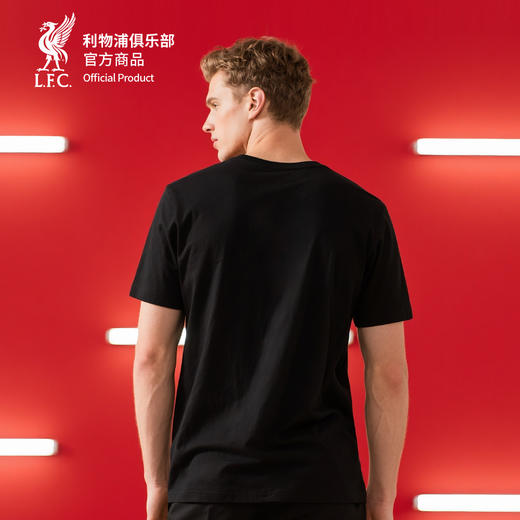 【官网同款】利物浦俱乐部 | 黑色斯洛特T恤夏季纪念款短袖 商品图2