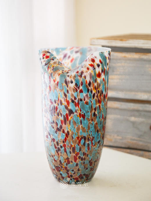 彩点花瓶 商品图0