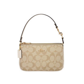 COACH 奥莱款女士PVC单肩手提包