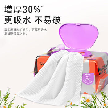 德佑 75%酒精消毒湿巾80片*3包 大包杀菌消毒湿纸巾甲流流感99.9%杀菌 /家庭清洁/纸品 /清洁纸品 /湿巾 商品图7