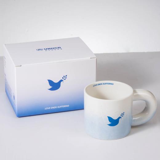 一份心意：“有爱无难”圆柄马克杯 商品图5