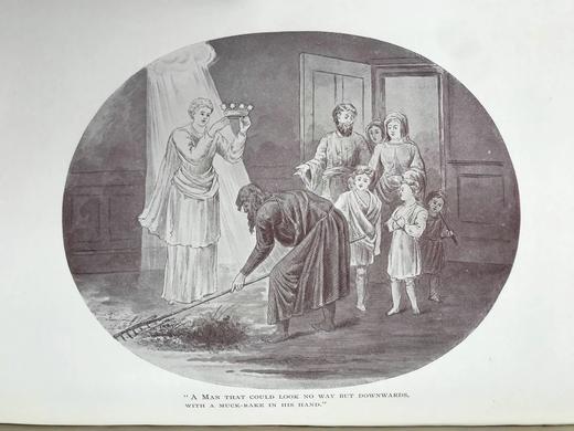 约19世纪后期 班扬《天路历程》 24幅插图 漆布精装16开 商品图4