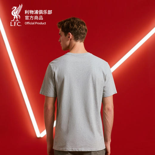 【官网同款】利物浦俱乐部 | 灰色斯洛特T恤夏季纪念款短袖 商品图2