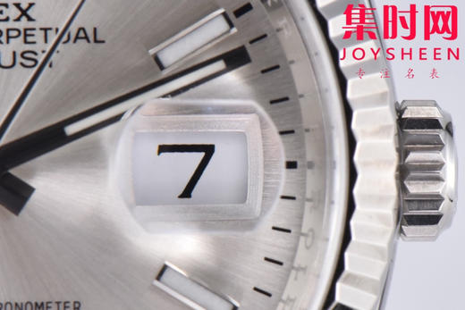 C厂劳力士日志型36mm 条丁银白盘 3235机 五珠链 904L钢 男士腕表 小手腕福音 商品图3