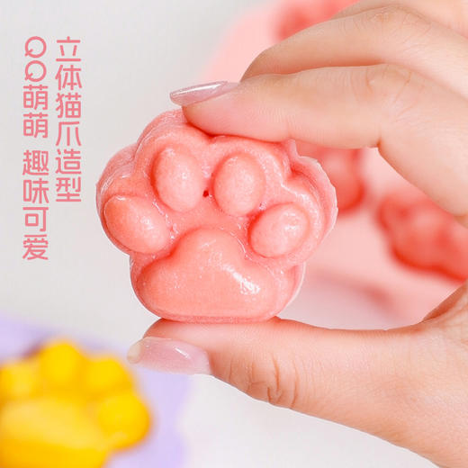 【猫爪蒸糕冰格模具】辅食冷冻格食品级硅胶婴儿辅食冰格分装格肉泥蒸糕模具冰格 商品图8