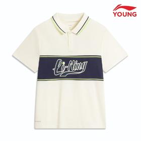 2F 李宁儿童男网球半袖