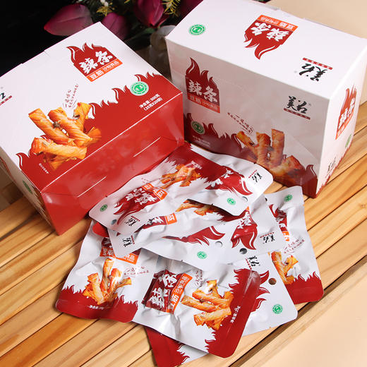 沙甸美召豆筋辣条（25g×20袋/盒） 商品图4