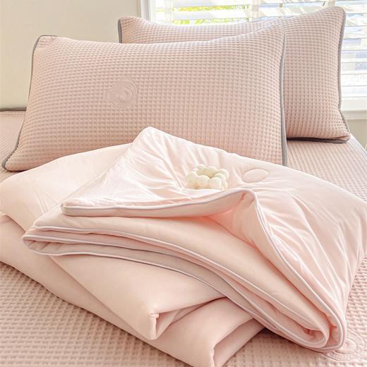 【透气清凉】2025新款5A抗菌冰豆豆席 凉感冰丝席床笠款夏被空调被夏凉被 商品图3