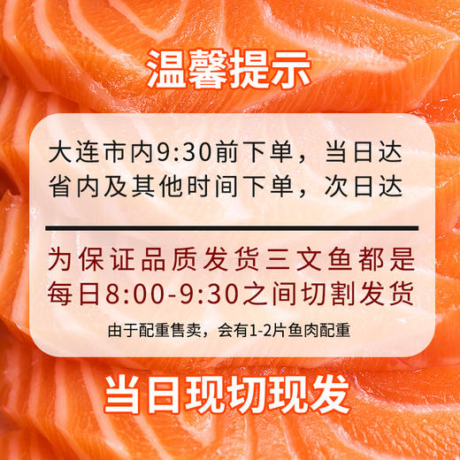 海大厨-冰鲜三文鱼中段（限辽宁省内发货） 商品图6