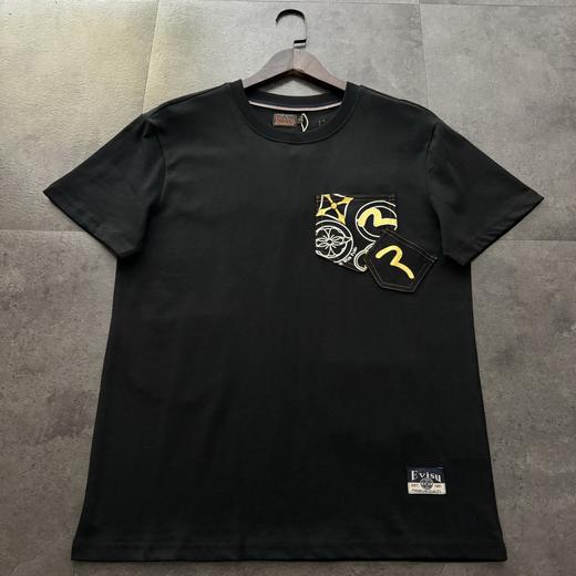 点此购买 福神夏季男士多口袋和多印花休闲潮流百搭时尚短袖T恤 md 321896 商品图3