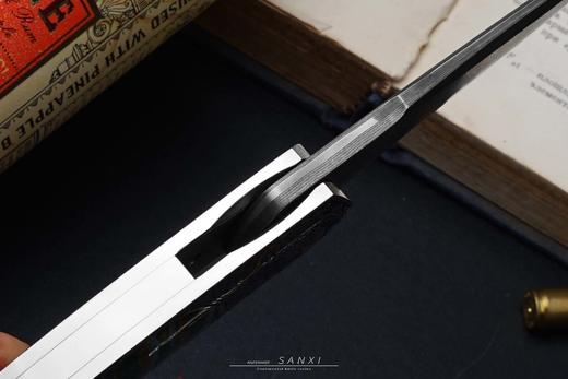 三希堂  现代刀系列  雪域牛头 未开刃 商品图7