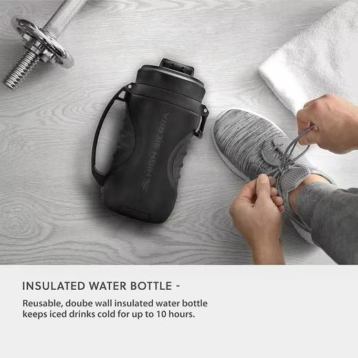 HIGH SIERRA大号运动水壶套装64oz(1.9L) 亚马逊 沃尔玛在售55美刀 商品图5