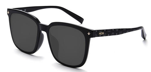 MCM 黑色女士方形太阳镜 720SLB-004 商品图0