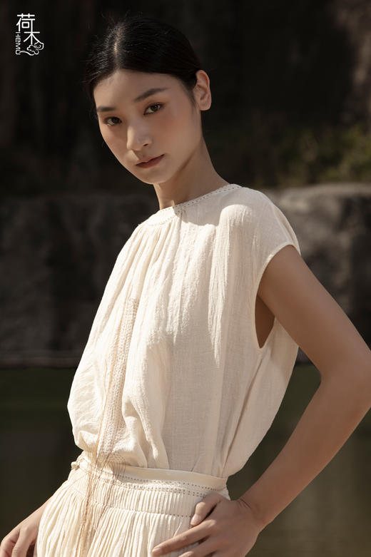 荷木HEMU丨玉清·上衣 商品图1