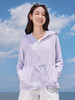 【周末秒杀】熙世界防紫外线UPF50冰丝凉感户外收腰原纱防晒衣服薄款面膜衣 商品缩略图1