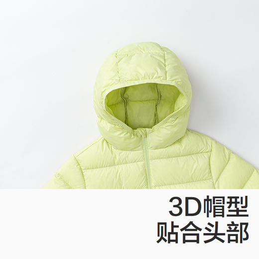 森马儿童羽绒服2025冬新款三防外套男童女童宽松连帽上衣轻便保暖 商品图2