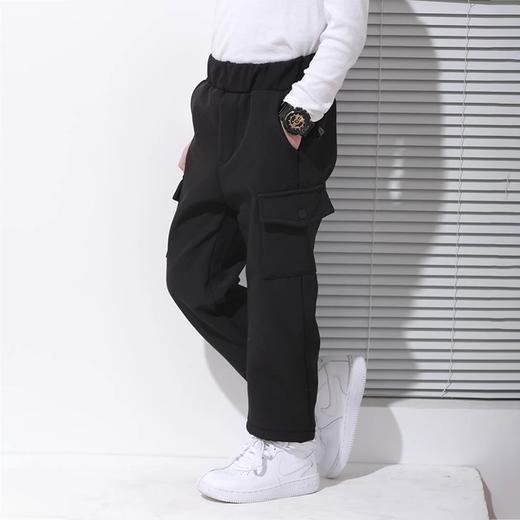 【2025反季抄底清仓】  龙之涵 儿童加绒保暖防风裤 中大童保暖裤子童装 A类标准龙之涵 商品图0