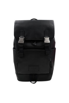 COACH 奥莱款大号男士皮质双肩背包