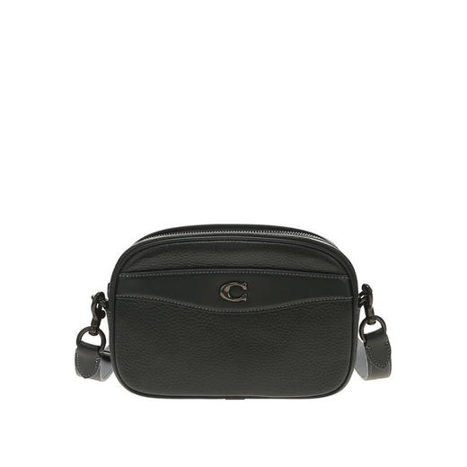 COACH 专柜款女士皮质单肩斜挎包 商品图0