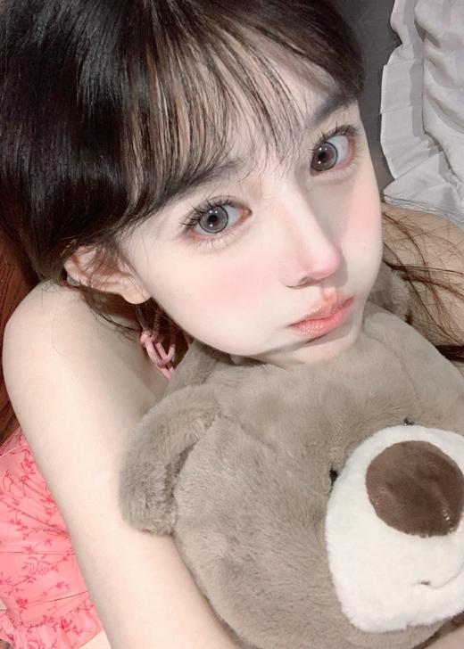 『日抛大直径』Ocean girl-洋娃娃蓝/洋娃娃灰/洋娃娃绿-14.4mm【日抛 0-800度 无525/575】 商品图3