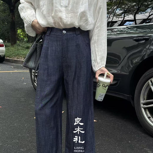 【部分现货】良木礼莱赛尔阔腿裤（310507） 商品图3