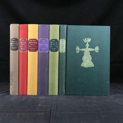 托马斯·哈代作品集（全6卷）（1991） 百余幅木版画插图 精装18开带书匣 商品图1