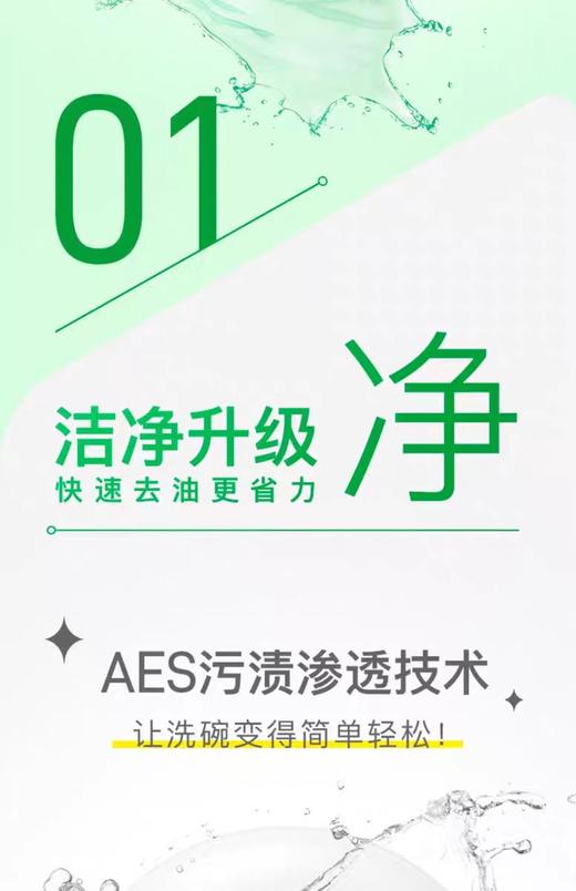 AXE斧头牌柠檬玻尿酸护肤洗洁精1kg*2【宝库优选】 商品图4