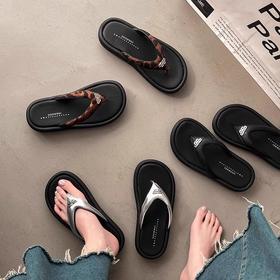 HONEY GIRL厚底人字凉拖 休闲百搭 2158