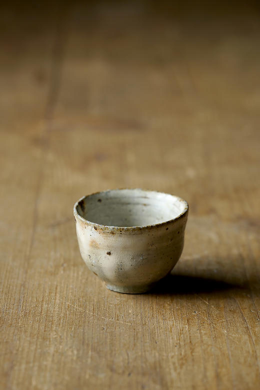 尾形笃45荒山粉引｜小筒杯 商品图4