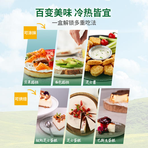 Arla阿尔乐原味、蒜香味奶油奶酪150g 商品图2