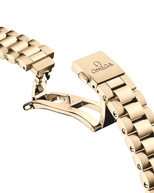 欧米茄海马系列Aqua Terra 30毫米女士腕表 Moonshine 18K金表壳搭配钻石表圈 商品图4