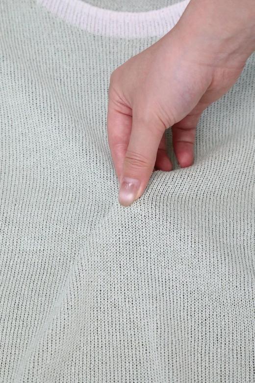 LPIUTY品牌直发！薄荷气泡水~双丝和纸纱针织衫 B017537 商品图7